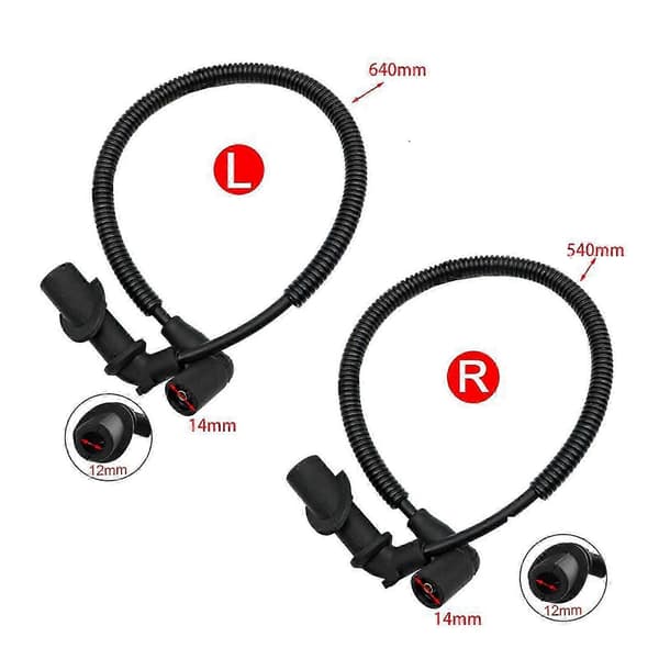 2 stk. Tennplugg Tennspoleledninger Erstatter for RZR S 800 4012439[D]