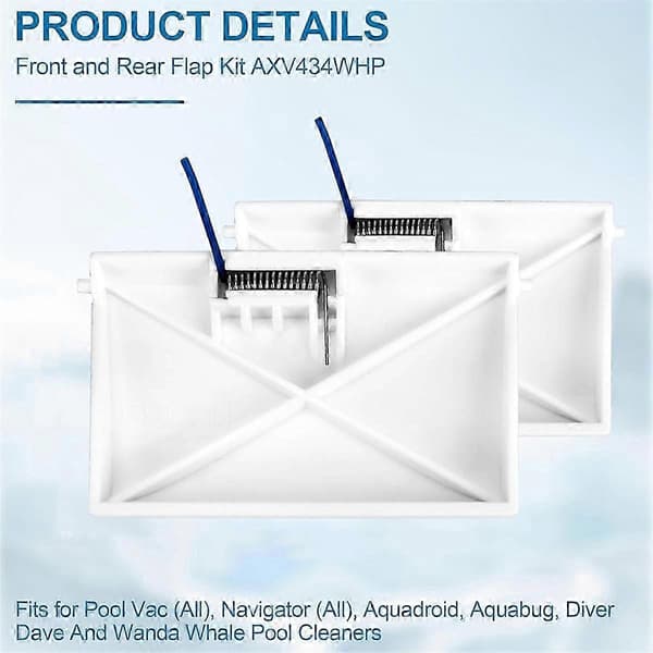 AXV434WHP Poolrengöringsflapsats för Hayward Navigator Navigator Plus[D]