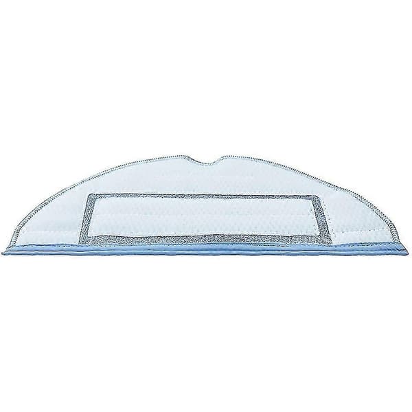 Moppekluter, sidebørste, erstatningspute for Roborock T7s Plus S7 (svart)[D]