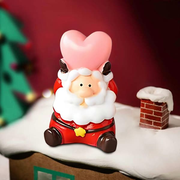 Leksaker för barn, Glad Jul, Jultomte, Snögubbe, Sött Par, Snöprydnad, Leksaker B[D] D