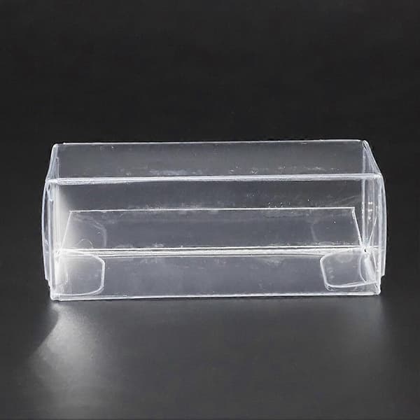 25 stk. Plast PVC Transparent Boks Display Case, Køretøjsmodel Bil Samle Stand Organizer[D]