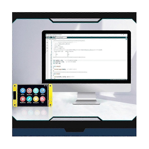 ESP32 Utvecklingskort WiFi Bluetooth 2,8 Tum 240X320 Smart Display TFT-modul Pekskärm As shown