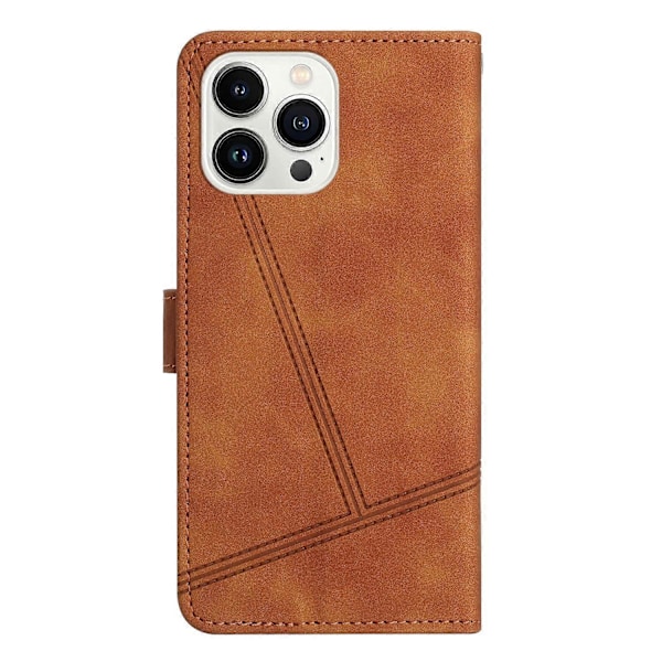 Sydd lærtelefonveske for iPhone 16 Pro Max Brown