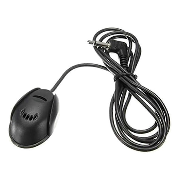Bilmikrofon Mini 3,5 mm Ledningsført Mikrofon for Bilstereo Lyd GPS Håndfri