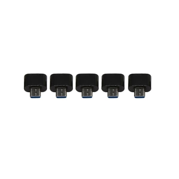 5st Typ-c Usb-c Till Usb 2.0 Otg Adapter För Mobiltelefon (vit)[D]