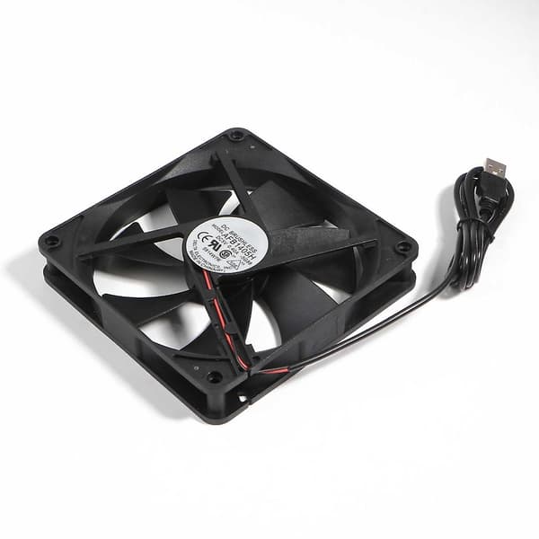 PC CPU blæser køler køleplade udstødning CPU køleblæser udskiftning 1800R 14x14cm[D]