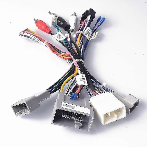 Bilradio Stereo Ledningsnett Adapterkabel Android 16-pin For Honda Civic Crv 2012-2015 Canbus Rattskontroll