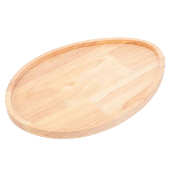 Påske Serveringsfat i Tre for Selskap med 1 Stykke Rustikk Eggbrett[D]