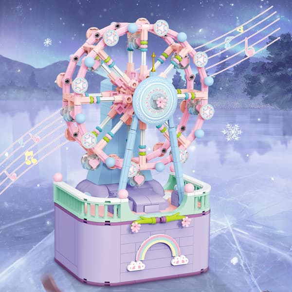 Pyörivät Pariisilaiset Vaunulelut, 710 osaa [D] Ferris Wheel
