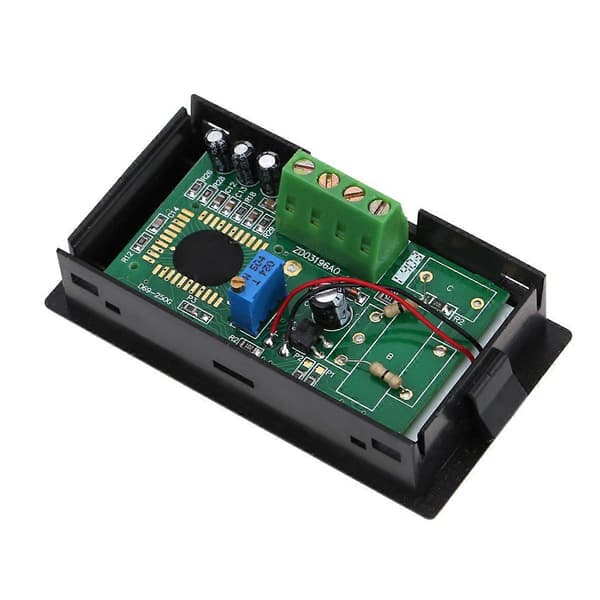 LCD DC 100A Digitalt Display LED Panel Amperemeter/ AMP Ampere Meter med 100A/75mV Shunt Modstand[D]