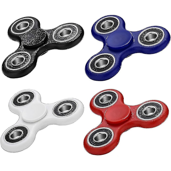 Fidget Spinner Set med 4 Fidget Spinner Hand Leksaker[D]
