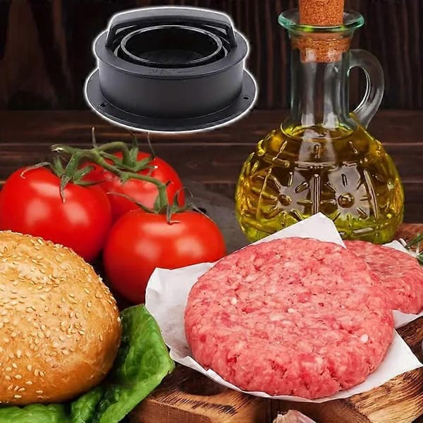 3-i-1 Maskin Non-Stick Burgerpress Köttpajmaskin Press Ris Grönsaksform Köksredskap (D)