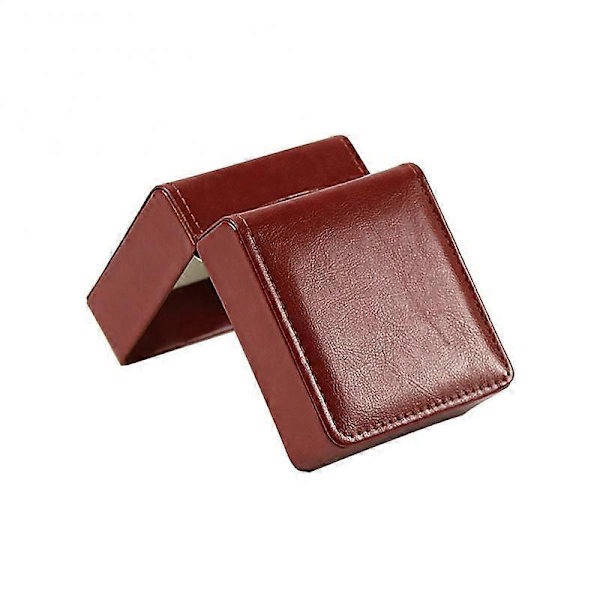 PU Læder Urholdere[D] Brown 10X11X7CM