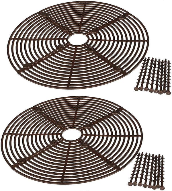 Husdjursgrind Barriär 30cm Brun[D]