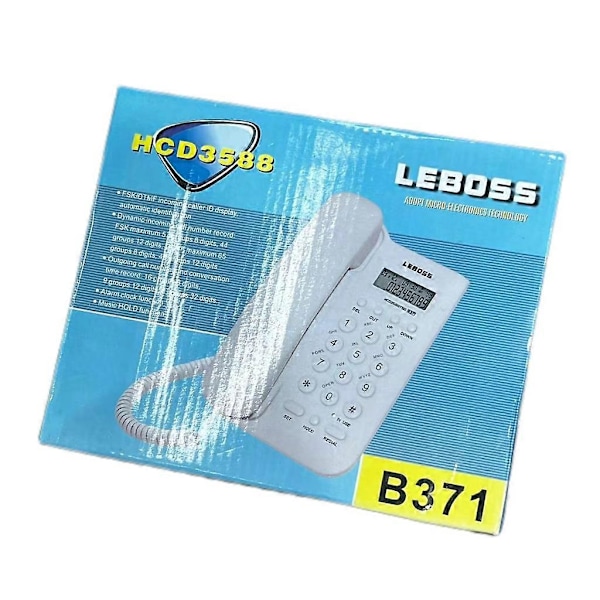 Fastnettelefon Fastnettelefon med store knapper[D] White