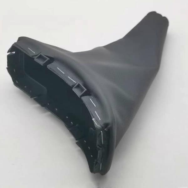 Håndbremsegreb Gaiter Cover Håndbremse Støvle Sort PU Læder[D]