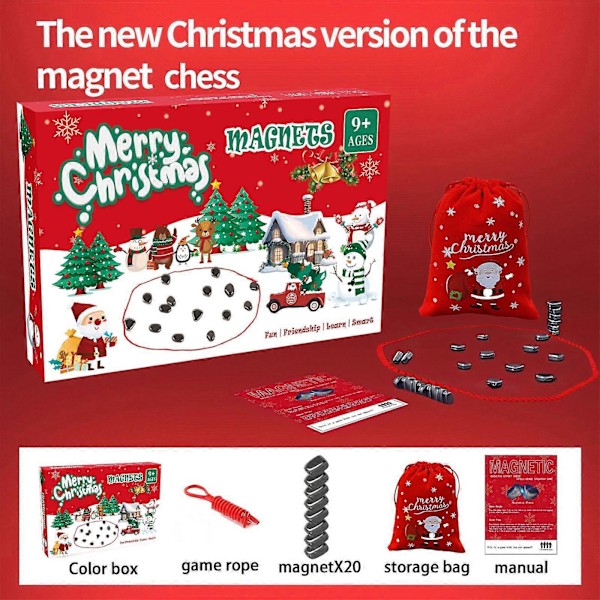 Magnetiskt Schackspel Nyhet Bärbar Strategispel för Barn