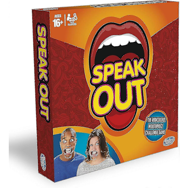 Speakoutgame Rolig Tricky Tandställning Leksak Talat Språk Utmaningsspel Speak Out Tandställning Tricky Spelrekvisita