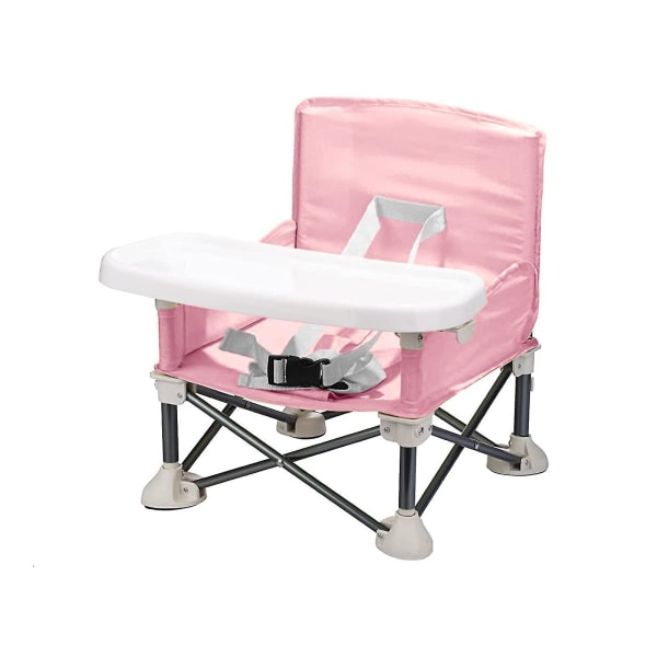 Resebarstol för matbord, bärbar barnstol för småbarn -SDR Pink