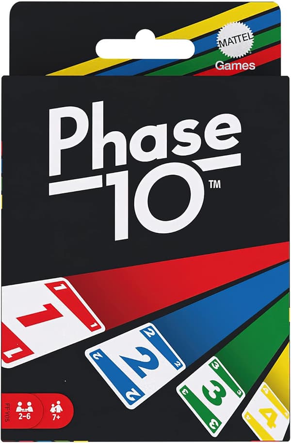 Phase 10 Kortspill med Sekvens Lignende Rummy for Hjemmebruk[D]