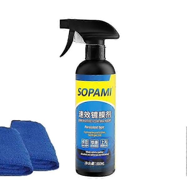 1/2/3X Sopami Auton Pinnoitus Suihke Suoja Nopea Autovaha Kiillotus Moottoripyöräsetti 1PC