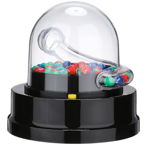1 Sett Elektrisk Lotto Maskin Party Mini Lotto Spill Maskin Jackpot Maskin 12-27