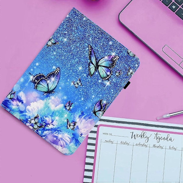 Läder Smartfodral för Lenovo Tab M11 / Xiaoxin Pad 11 2024 Butterfly