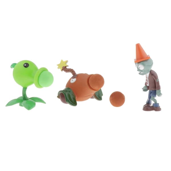 Planter mot zombier figurmodell leker for barn Stil2[D]