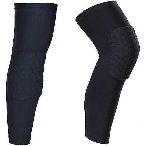 2-pack Halkfria Sport Knäskydd Kompression Långa[D]