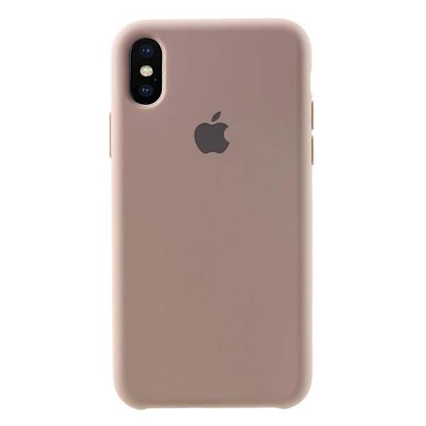 Silikondeksel for iPhone XS 5,8 tommer 1:1 skala, silkefint og solidt