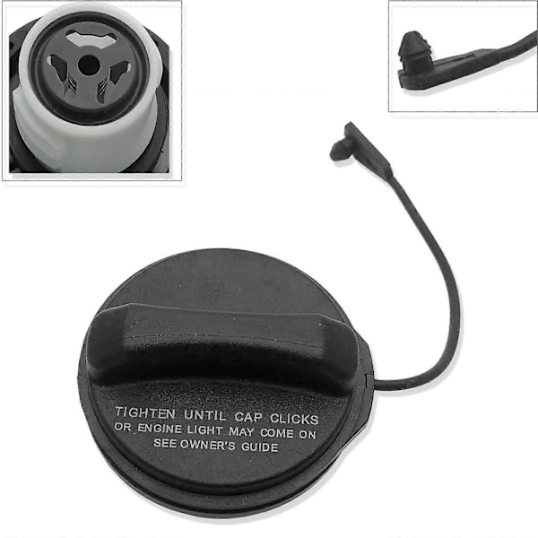 LR053665 Bensin Tanklokk for LR3 LR4 Evoque Range Sport black