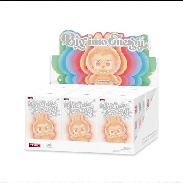 TIL 2025 NY 3. LABUBU THE MONSTERS BIG INTO ENERGY PLYS BLIND BOX LEGETØJ[D]