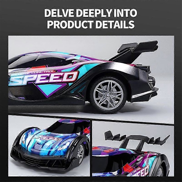 RC Sportsvogn Drift RC Firehjulstræk Lithium Batteri