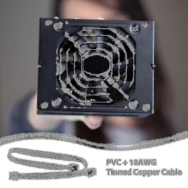 PCI-e 8-pins til dobbel 8-pins (6+2-pins) strømforsyningskabel Kompatibel med Cooler Master V Gold-serien V750 V650 V550 modulær strømforsyning