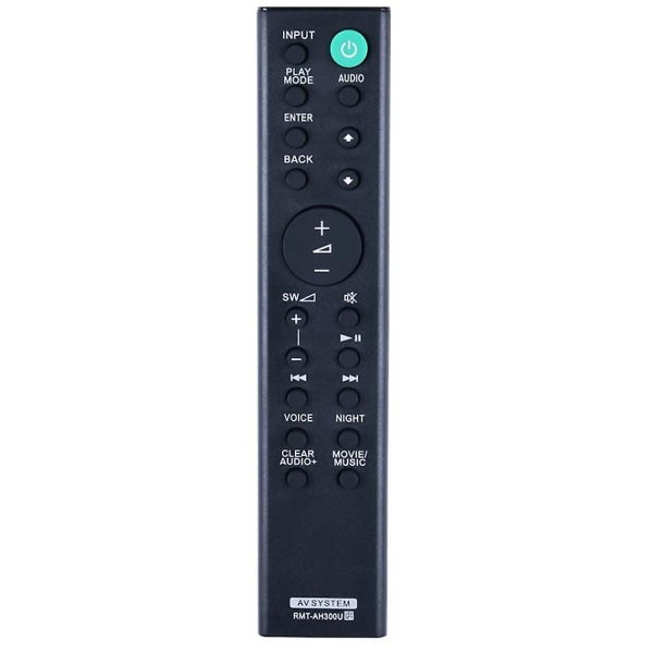 -AH300U Lydplanke Fjernkontroll Lydplanke HT-CT291 SA-CT290 SA-CT291 HT-CT290 HTCT290 [kk] Black
