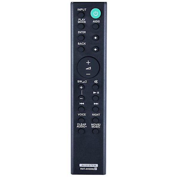 -AH300U Soundbar Kaukosäädin Sound Bar HT-CT291 SA-CT290 SA-CT291 HT-CT290 HTCT290 [kk] Black