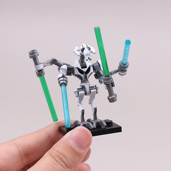 Anime Star Wars General Grievous Model Samlede Byggeklodser Børnelegetøj Gave[D] A2