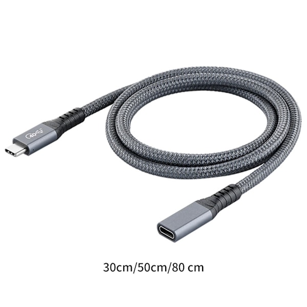 Förlängningskabel 40Gbps Full Funktion PD100W Snabbladdning 8K 60Hz USB4.0 Typ-C Hane till Hona Ljud- och Videodatakabel Datortillbehör D