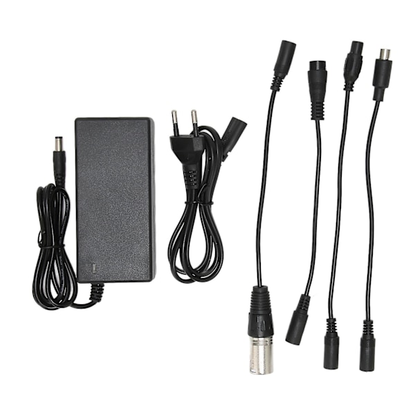 36V Lithium Battery Fast Charging Power Supply Adapter - 42V 2A DC5.5x2.5 EU Plug