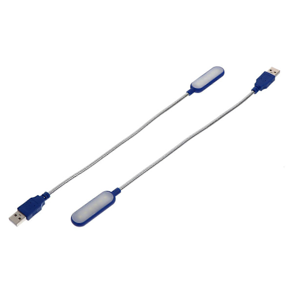 Bærbar USB Laptop Computer Læselampe til Skrivebordsbrug 2 stk. sæt [D]