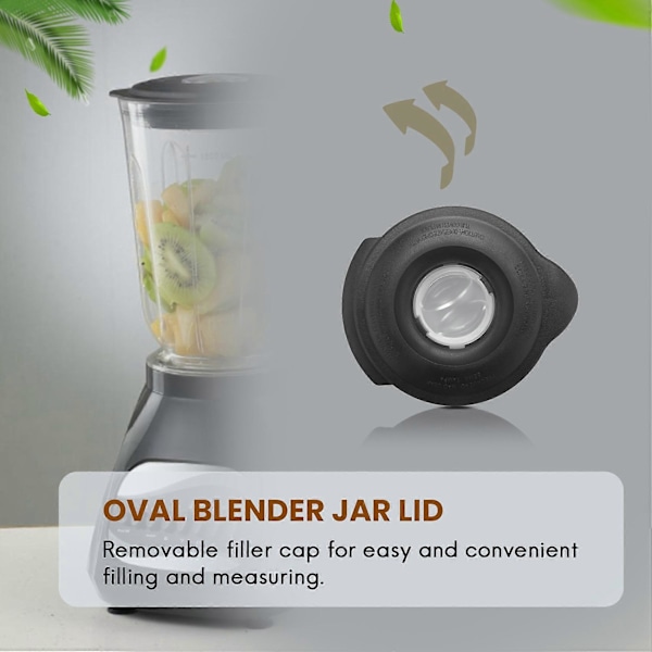 Klassisk Serie Blenderburk Lock för Blender Juicer Lock Kopp Lock black