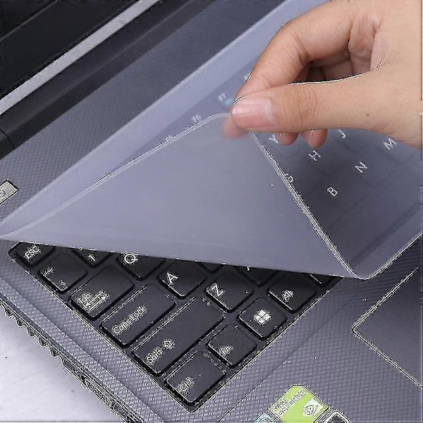 Tangentbords Skydd Vattentätt Laptop 13-14 Tum Och 15-17 Tum Universal Notebook Tangentbord Silikon