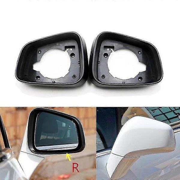 Speilramme for bakspeil til Trax Opel Mokka X 2013-2020 - Høyre side black