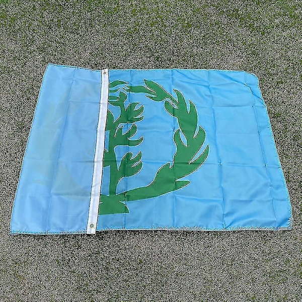 Aerlxemrbrae Lippu 90*150cm Eritrean historiallinen lippu 1952-1961 Eritrean kansallisliput ja -bannerit sisustukseen[D]