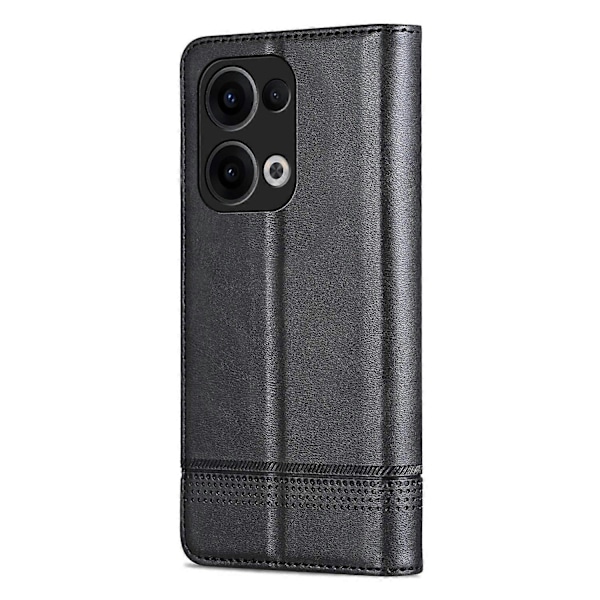 PU-deksel med kalveskinntekstur for OPPO Reno13[D] Black