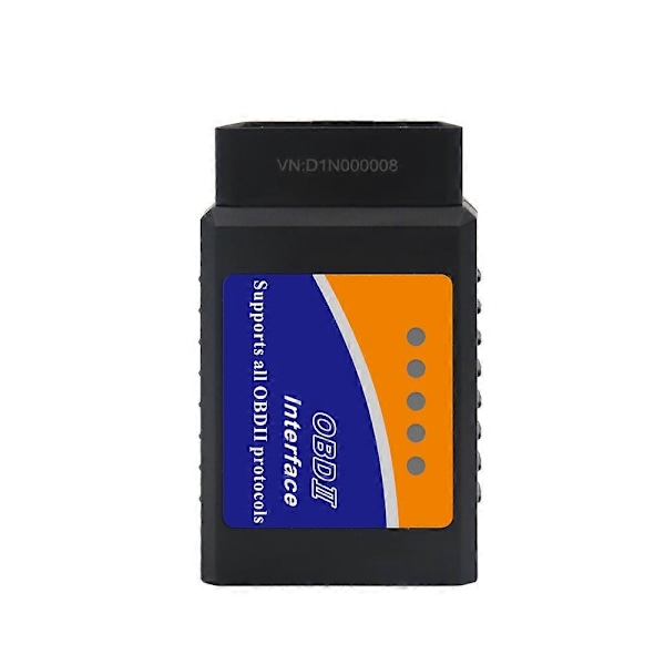 V2.1 OBD mini ELM327 OBD2 Bluetooth Bilskanner OBDII 2 Bil ELM 327 Tester Diagnostisk Verktøy for Android Windows Symbian Bluetooth OBD