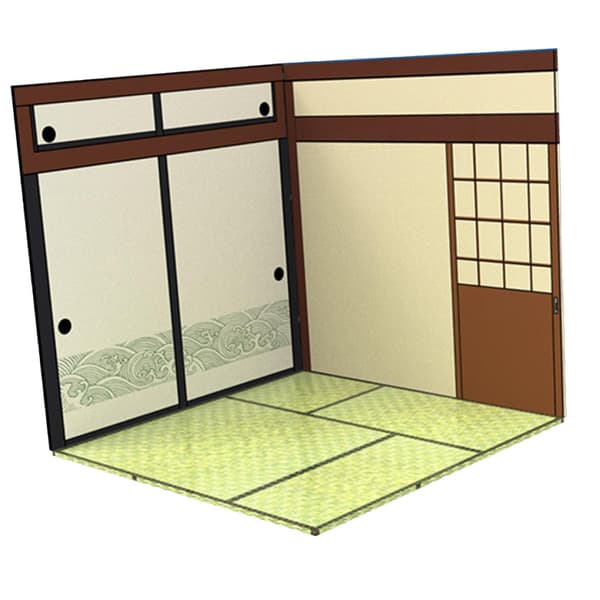 1/12 Skala Bakgrunn Organizer Display Samling for Actionfigurer Dukker Interiør[D]