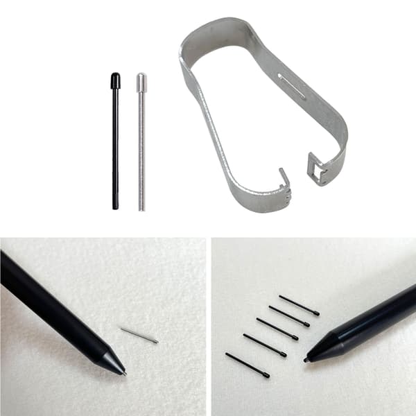 Original BOOX Marker Nibs för Max lumi, lumi2/Note air2/Note5,3,2/Nova airC/Nova3 colol/Nova 3,2 pennor 10 plastspetsar 10 plastspetsar