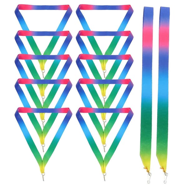 Medaljband Snoddar Lättanvända Röd Polyester Bomull 2,5*90cm 12st[D] Multi 44.00X2.50X1.10CM