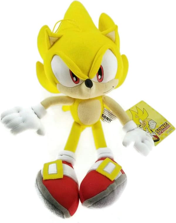 Super Sonic Toimintahahmo GE-8958, 30cm Polyresiini[D]
